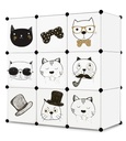 Modularer Kinderschrank 9x - W02