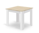 Tisch NP 80x80 Sonoma-Eiche + Weiß