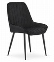LARY Stuhl – schwarzer Samt x 1