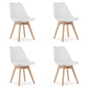 MARK Stuhl Weiß x 4