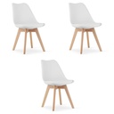 MARK Stuhl Weiß x 3