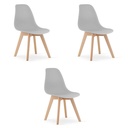 KITO Stuhl – grau x 3