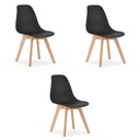 KITO Stuhl – schwarz x 3