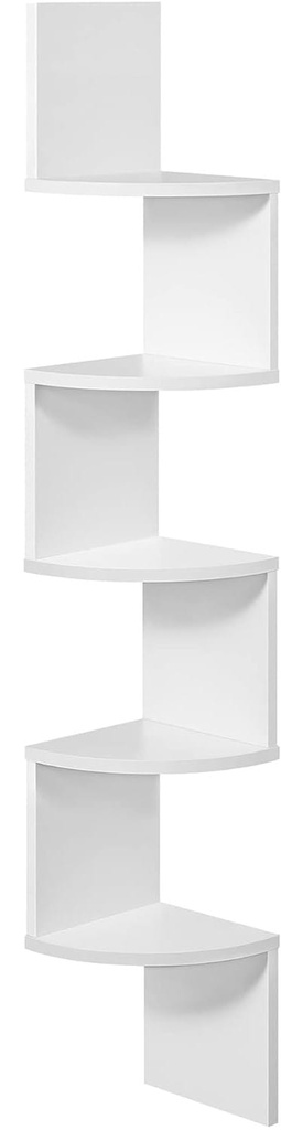 Eckregal-Bücherregal – LBC72WT