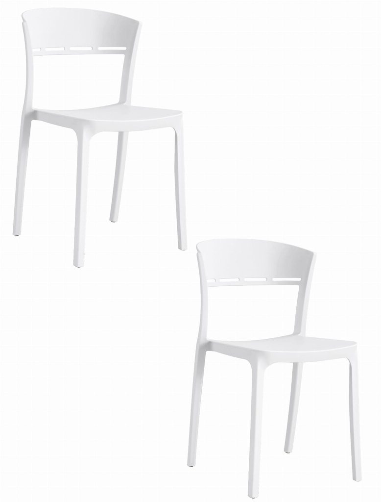 COCO Stuhl – weiß x 2