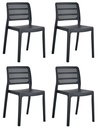 PAGA Stuhl - Schwarz x 4