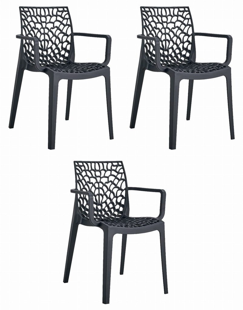OKIN Stuhl – Schwarz x 3