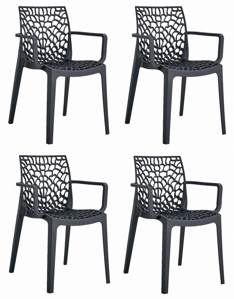 OKIN Stuhl – Schwarz x 4