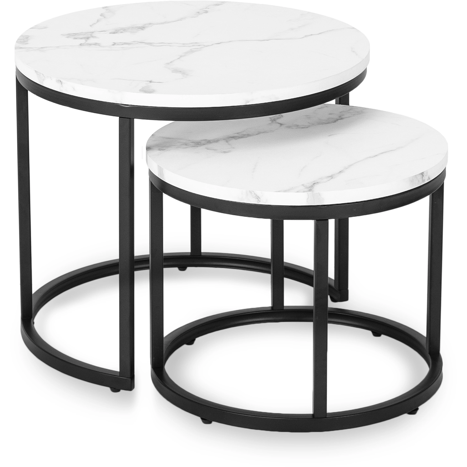 [ME.DAFNE/BM/CZ/L] DAFNE Tischset aus weißem Marmor