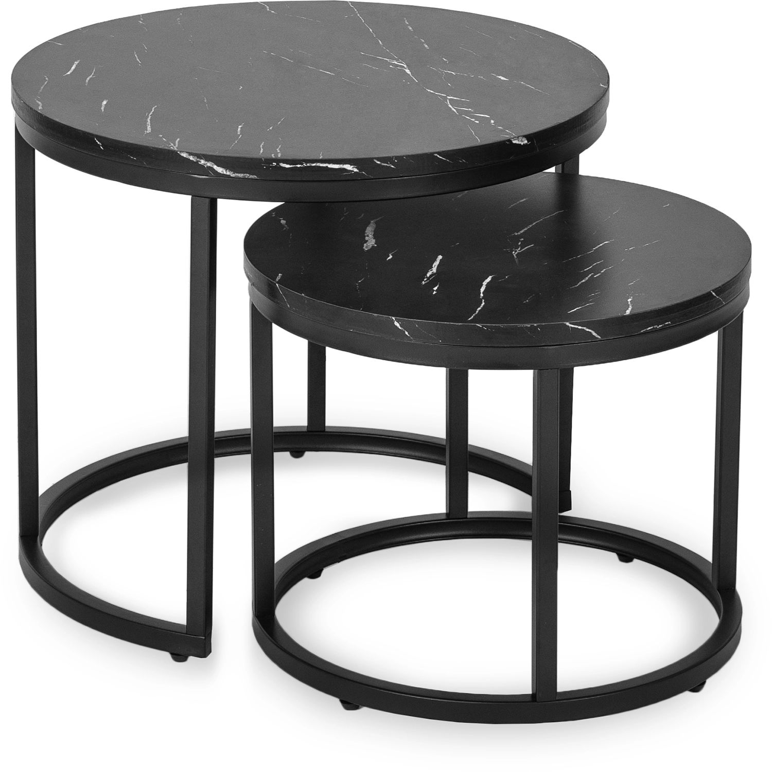 [ME.MAURO/CZM/CZ/L] MAURO Tischset aus schwarzem Marmor