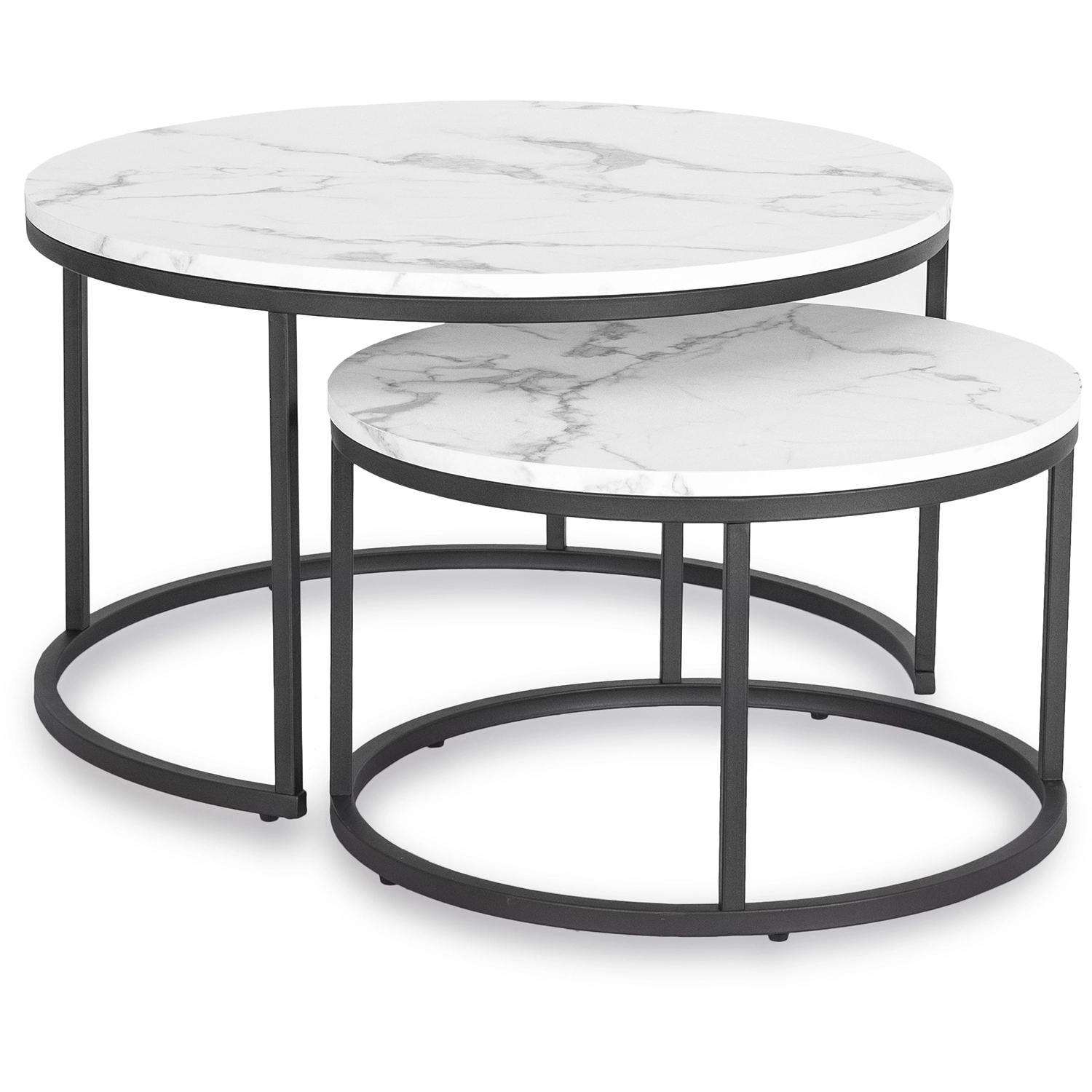 [ME.MAXDAFNE/BM/CZ/L] DAFNE MAX Tischset aus weißem Marmor