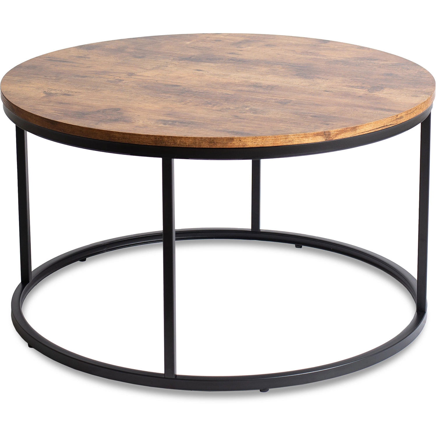 TIM MAX Rustikaler Eichentisch