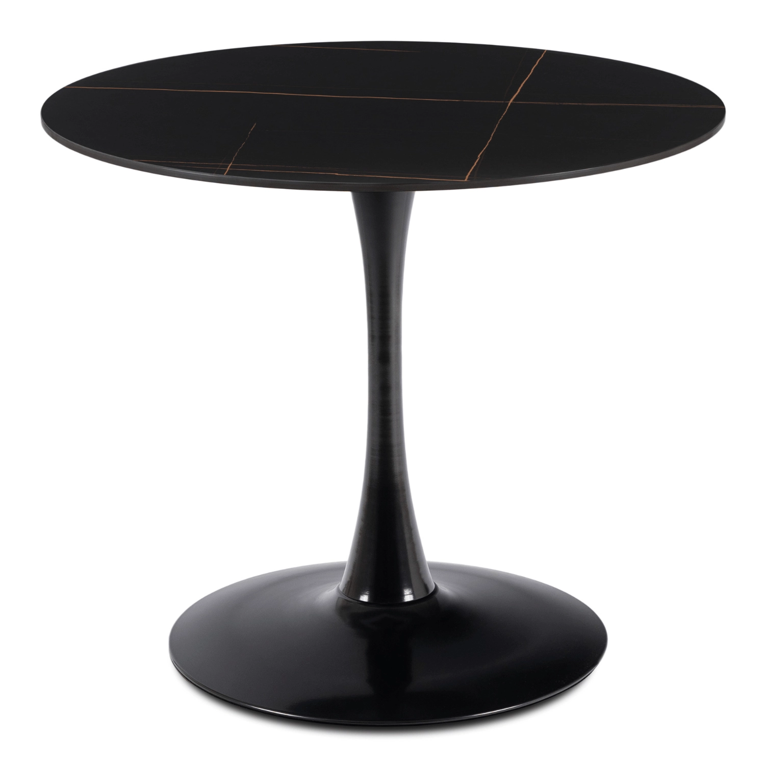 SANDER Keramiktisch 89 cm Schwarz