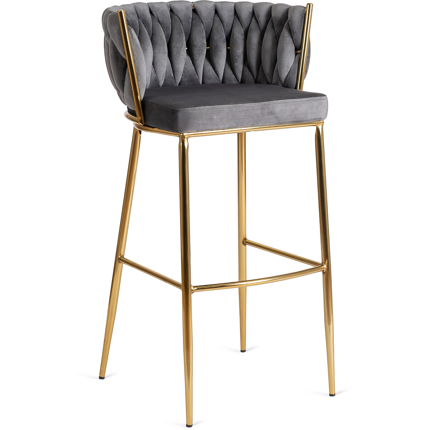 [ME.FLORES2/P/ZL/V/H] FLORES 2 Grauer Velourshocker