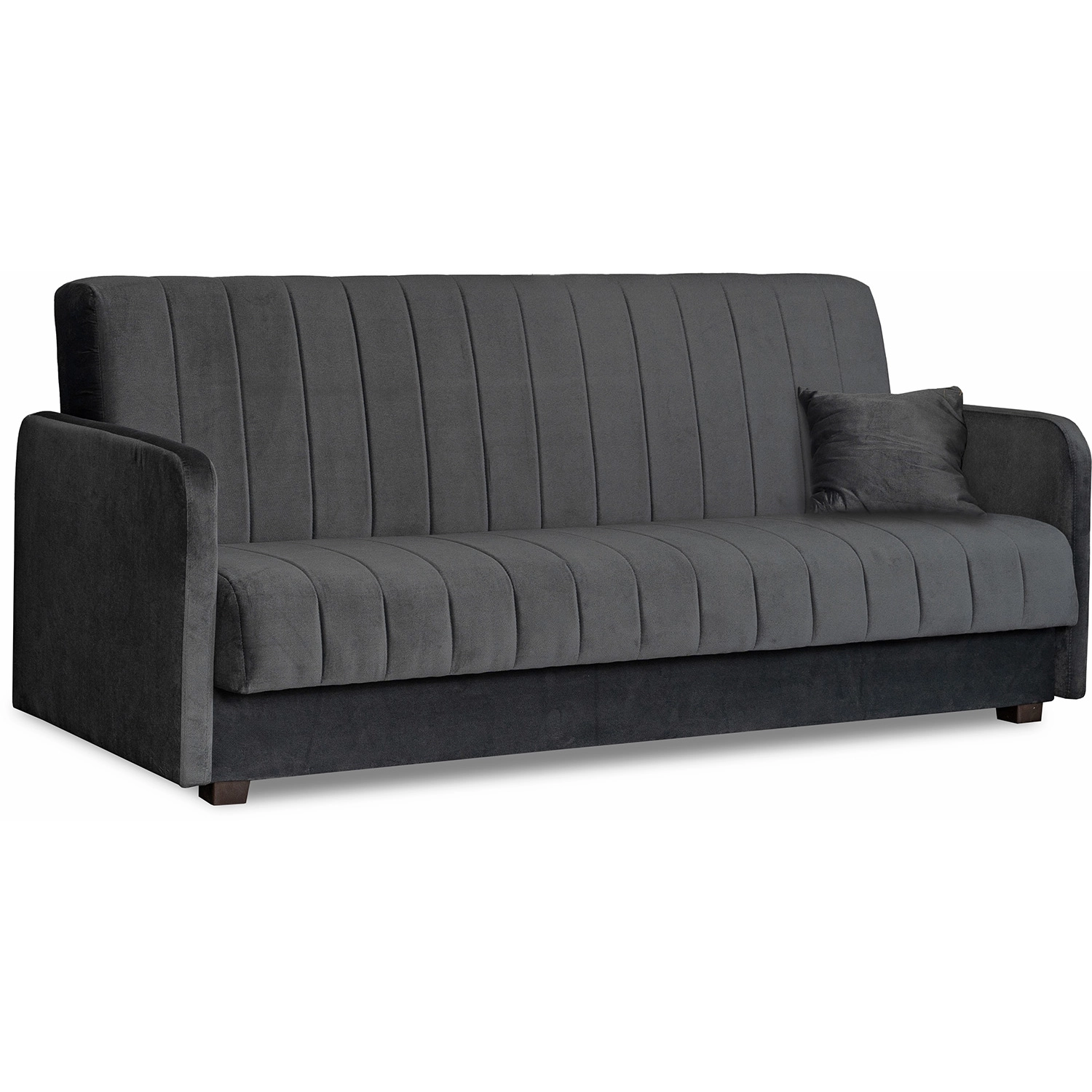 PORTO Graues Klappsofa