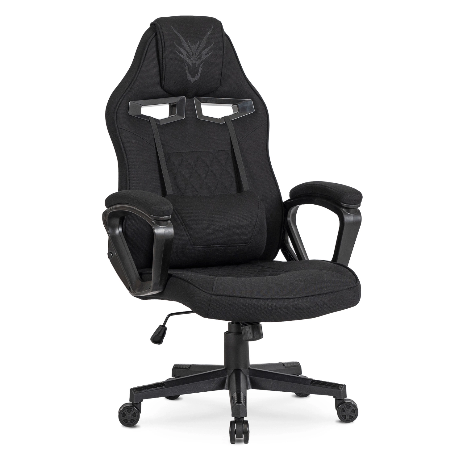 VIDAL Schwarzer drehbarer Gaming-Stuhl