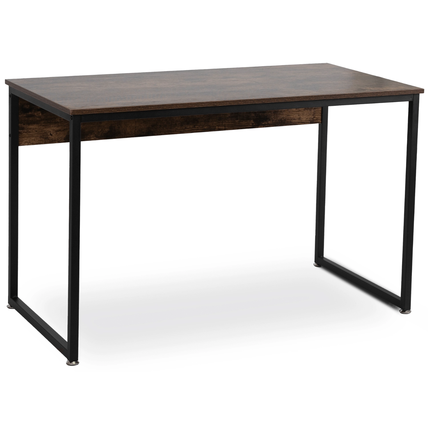 ROSS Schreibtisch 120 cm Rustikale Eiche/Schwarz