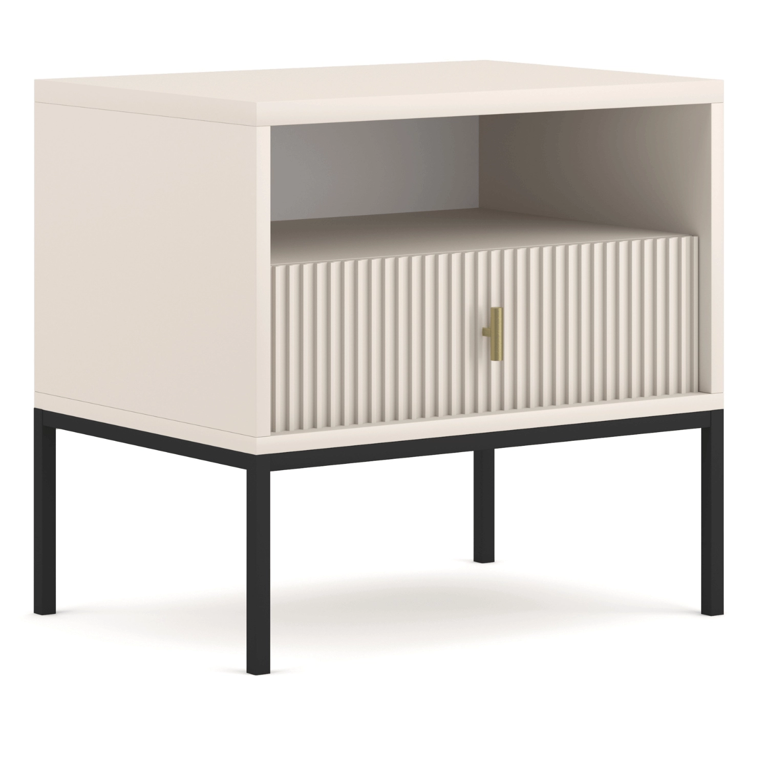 Nachttisch aus geripptem Kaschmir MARCOS