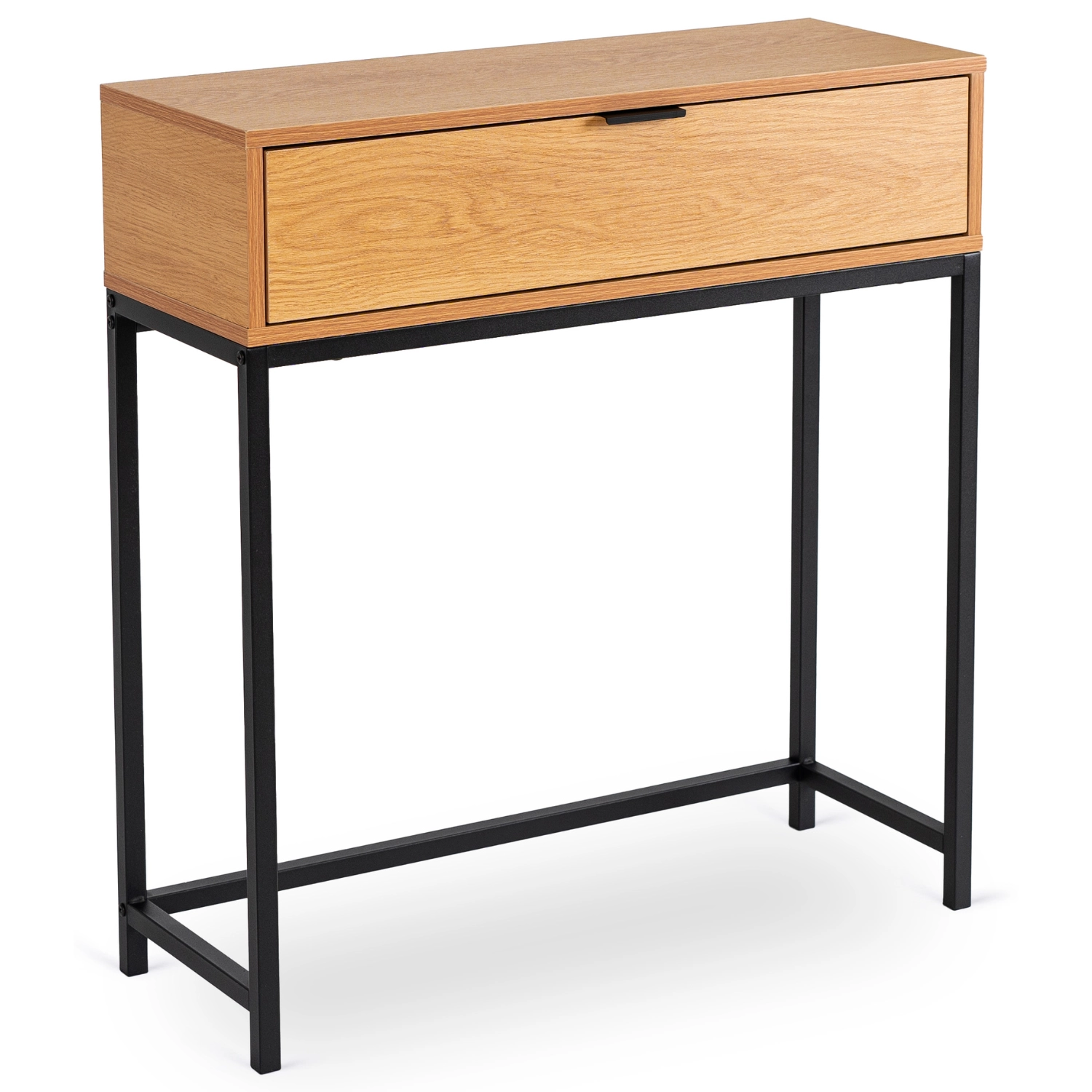 [ME.PETRA/D/CZ/B] PETRA Schminktisch aus Eiche/Schwarz