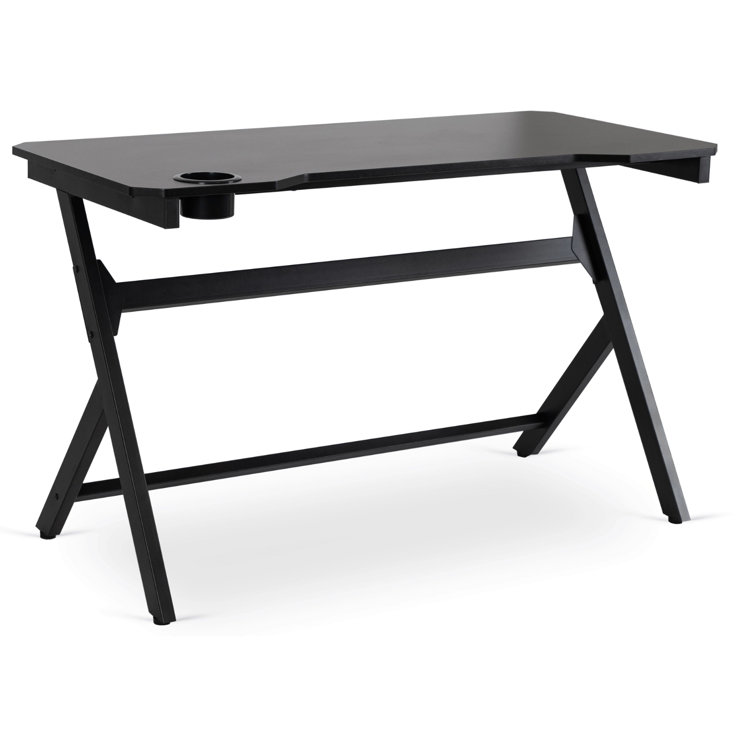 BLECK Gaming Schreibtisch 120 cm Schwarz
