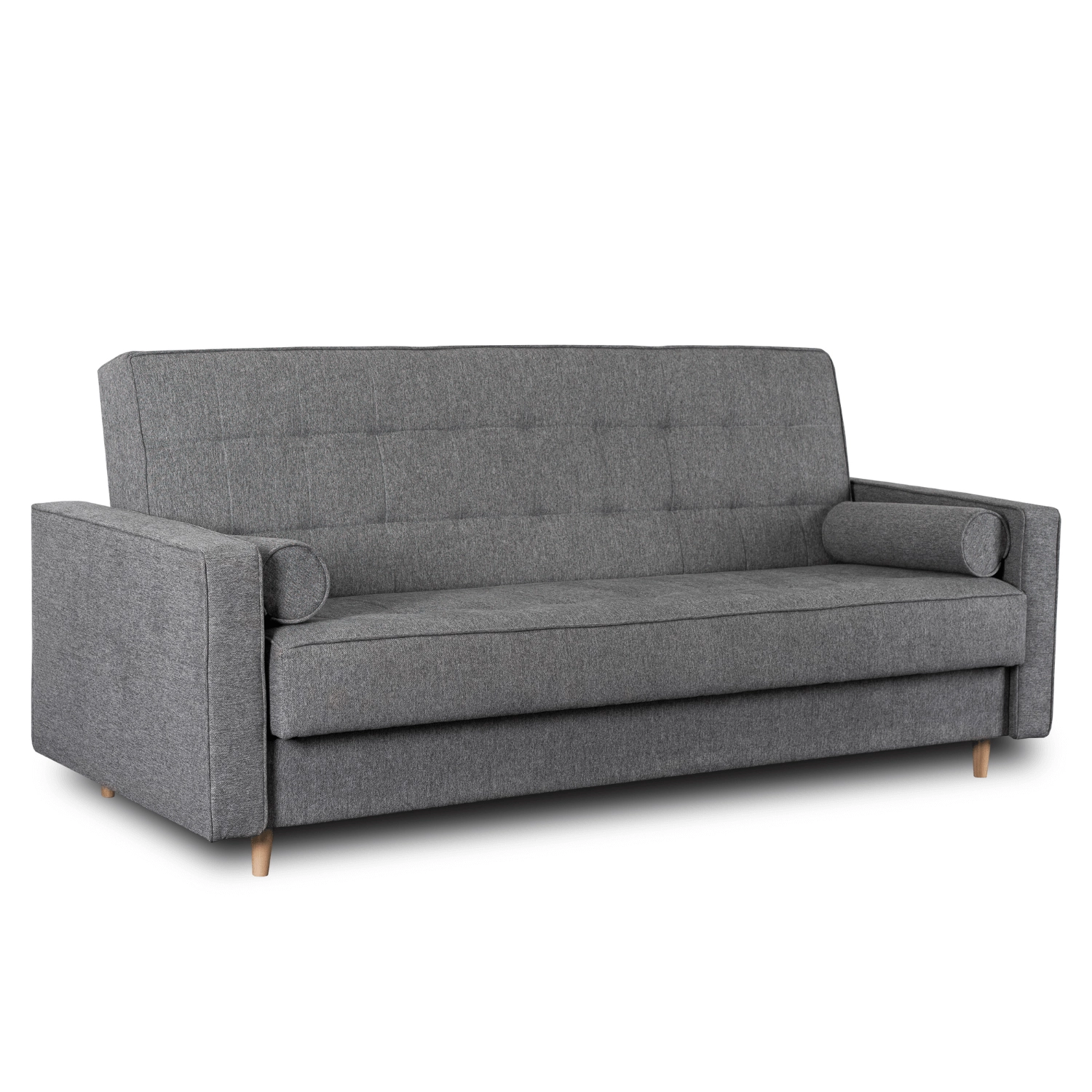 MALTA Graues Klappsofa