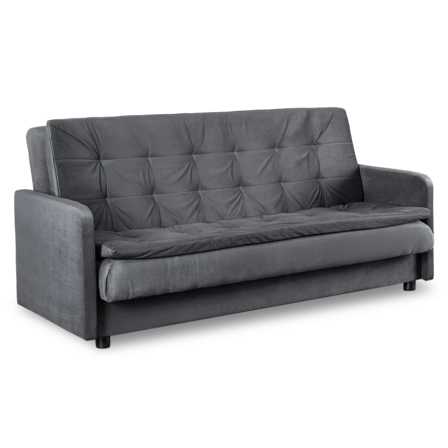 STELLA Graues Klappsofa