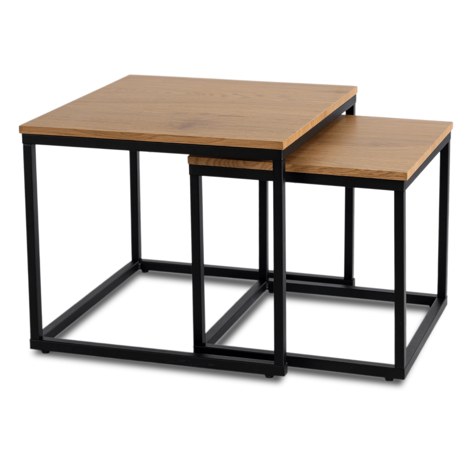 CARMI Tischset, Gold/Schwarze Eiche