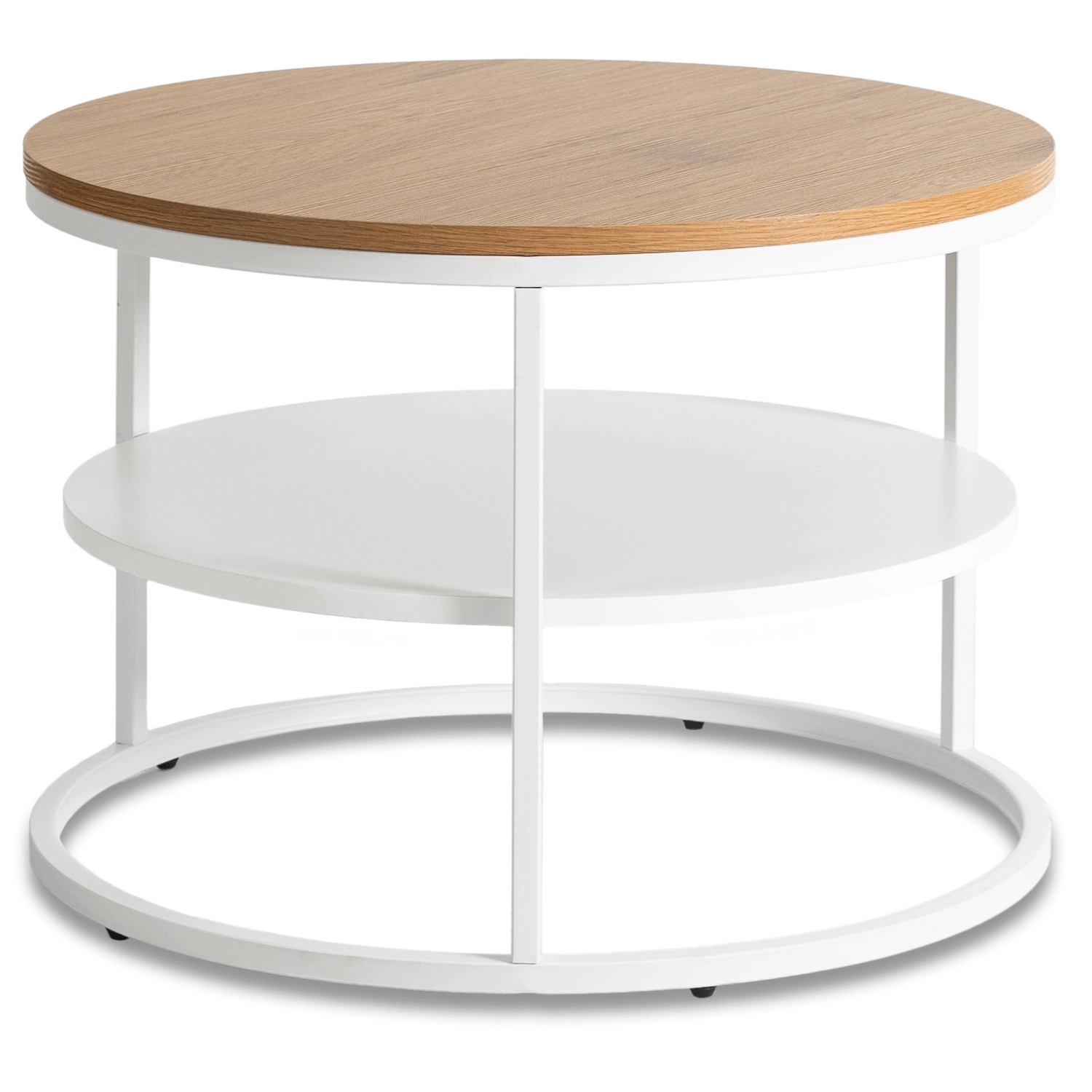 BEST Eiche/Weißer Tisch