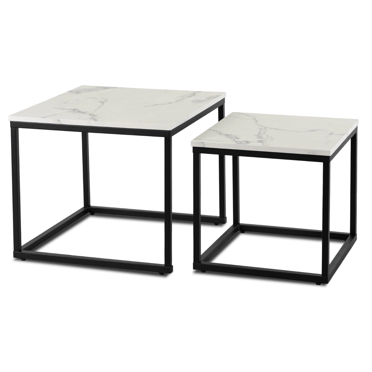 [ME.ORI/BM/CZ/L] ORI Tischset aus weißem Marmor