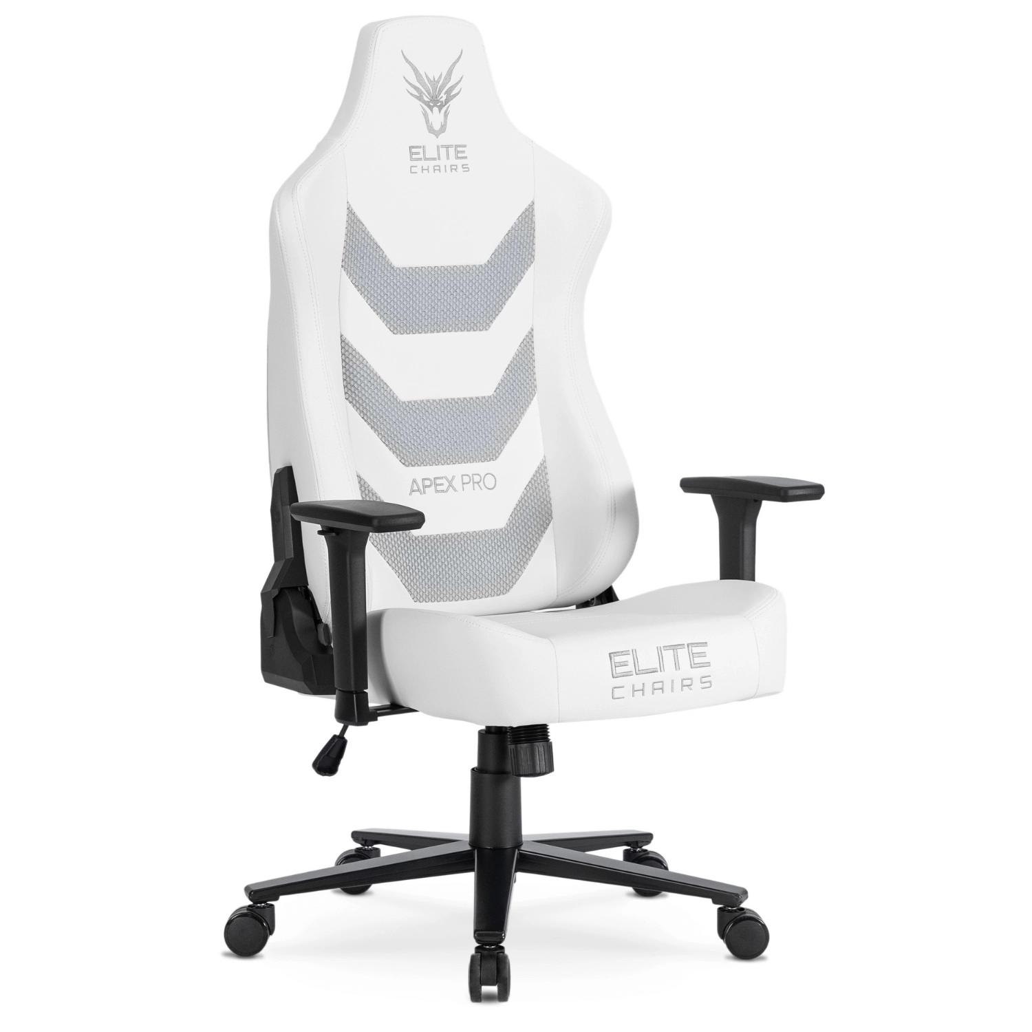 APEX Drehbarer Gaming-Stuhl Weiß