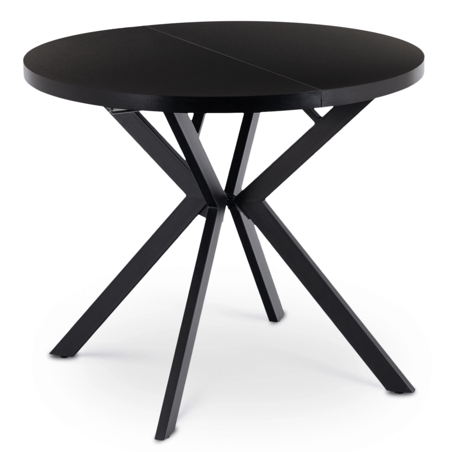 LUGO ausziehbarer Tisch 90-190 cm Schwarz