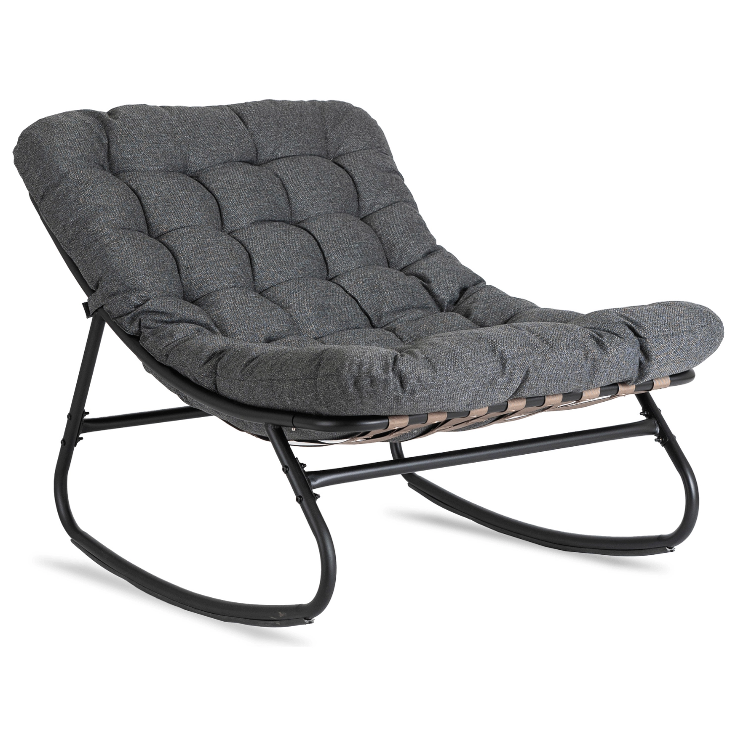 Schaukelstuhl AURORA Grau