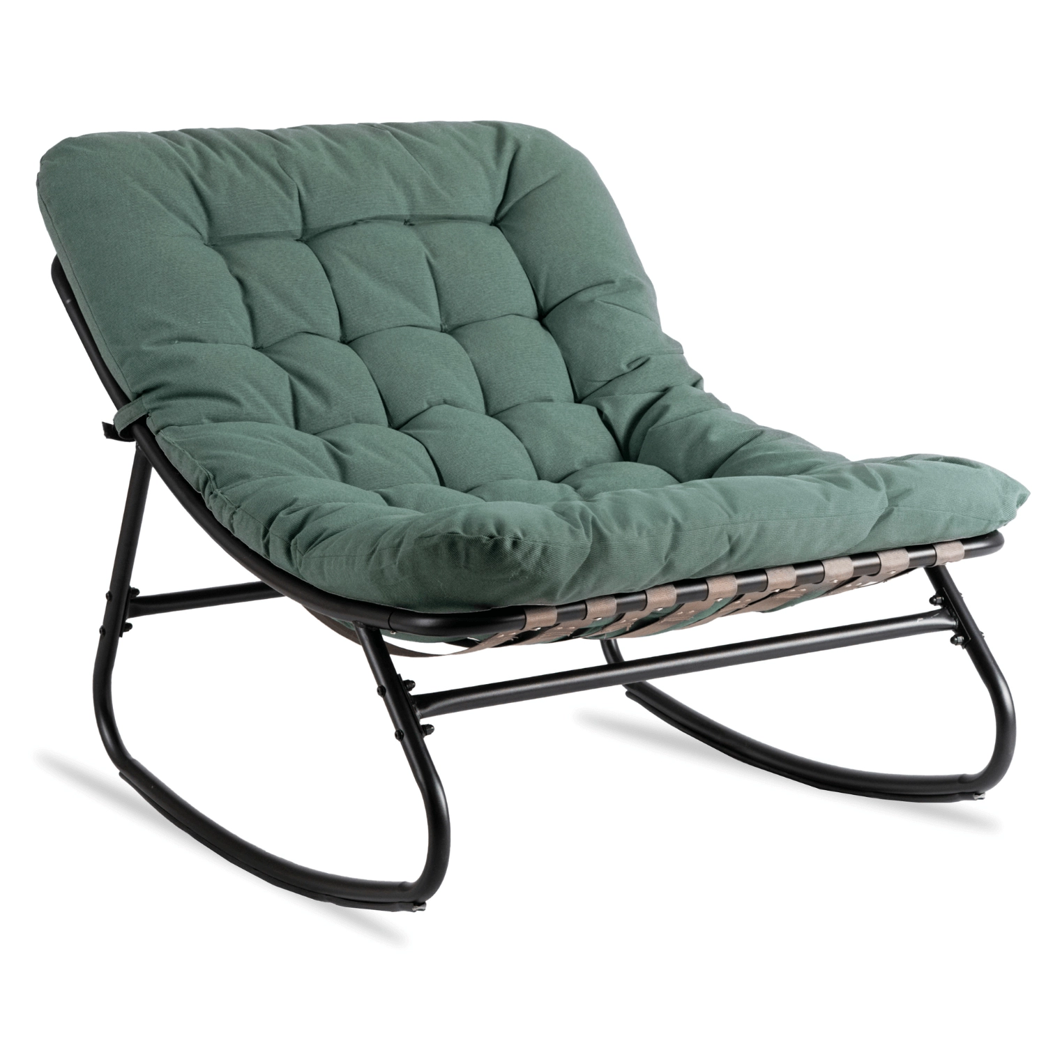 Schaukelstuhl AURORA Grün