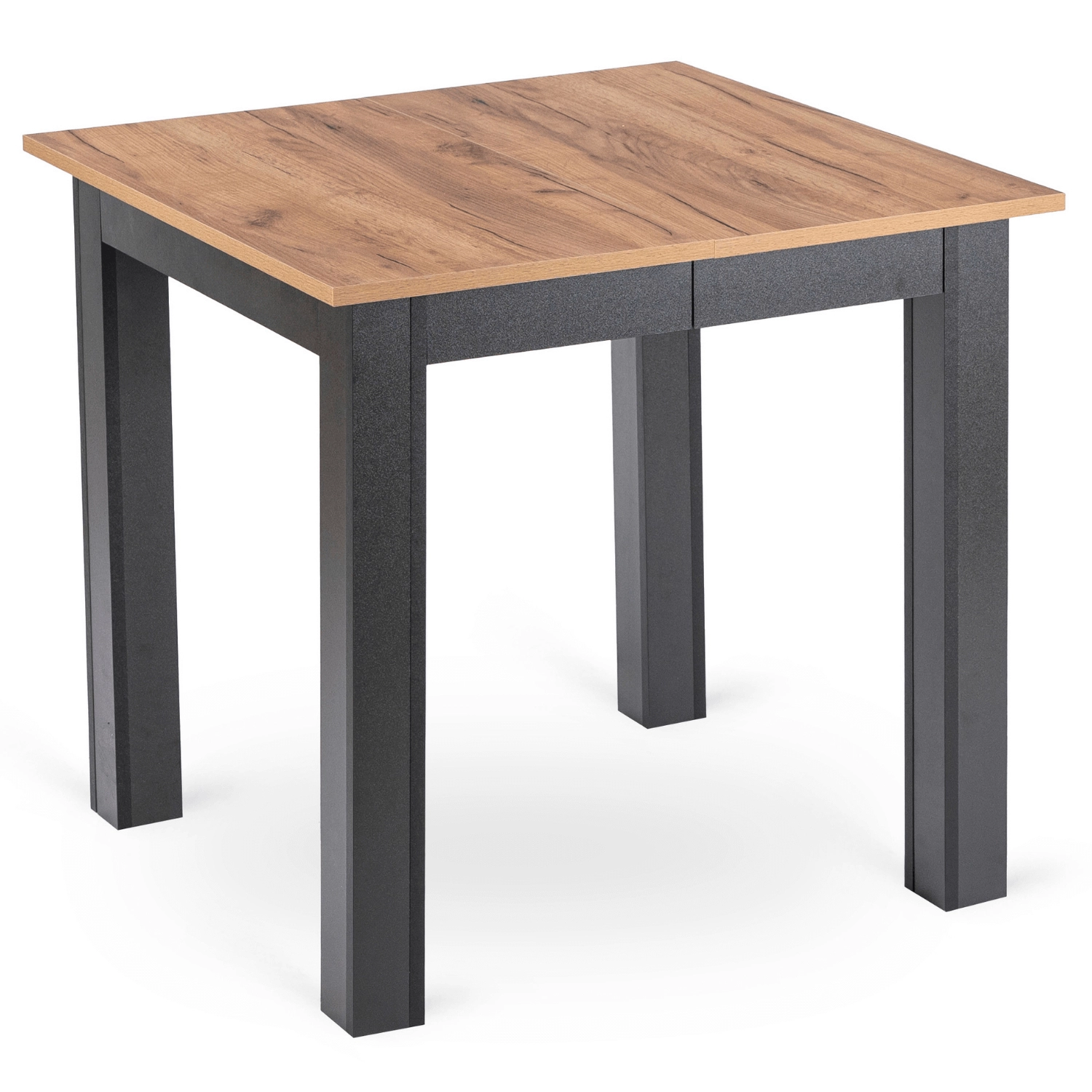 BEN ausziehbarer Tisch 80-200 cm Craft Oak/Schwarz