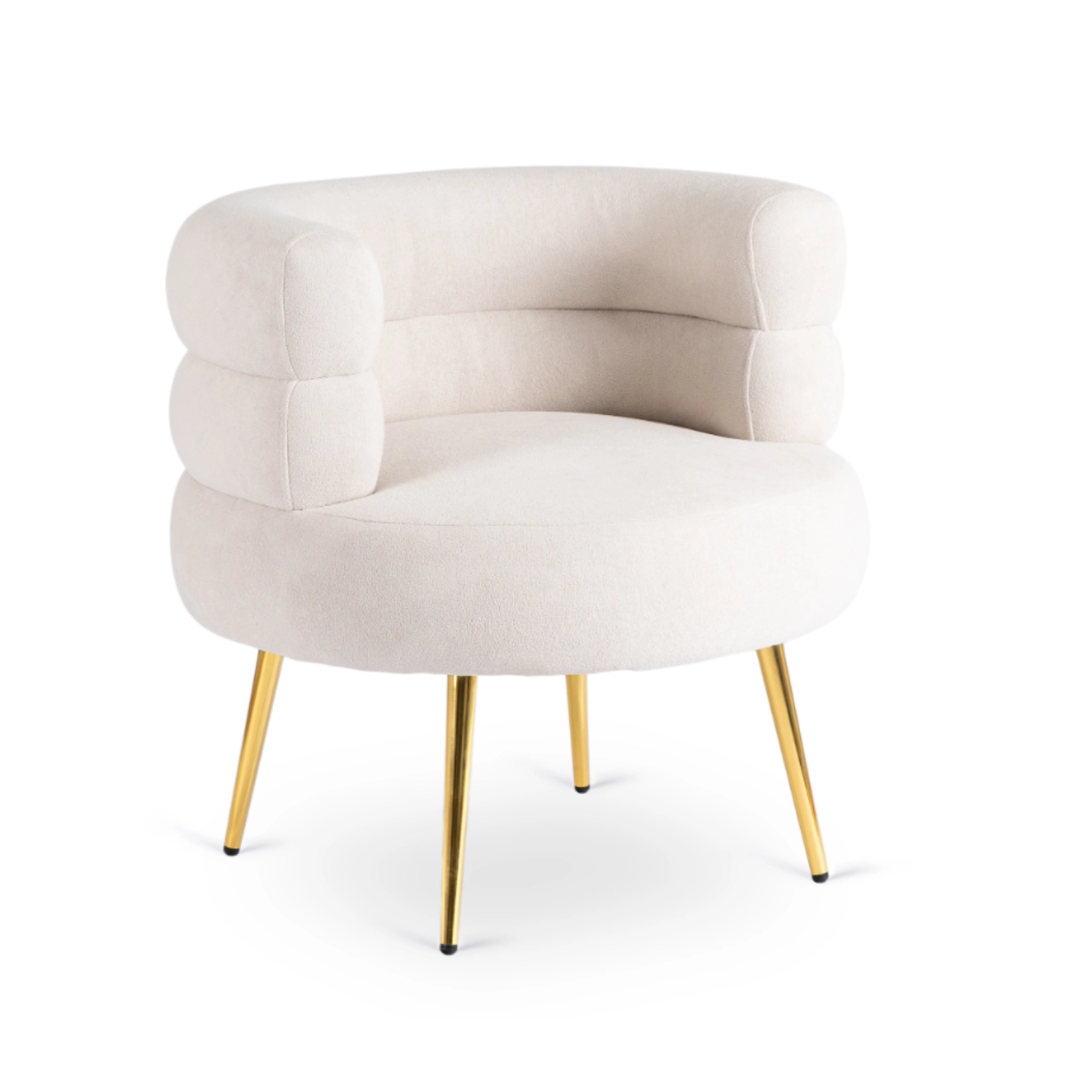 PRESTON Cremefarbener Sessel