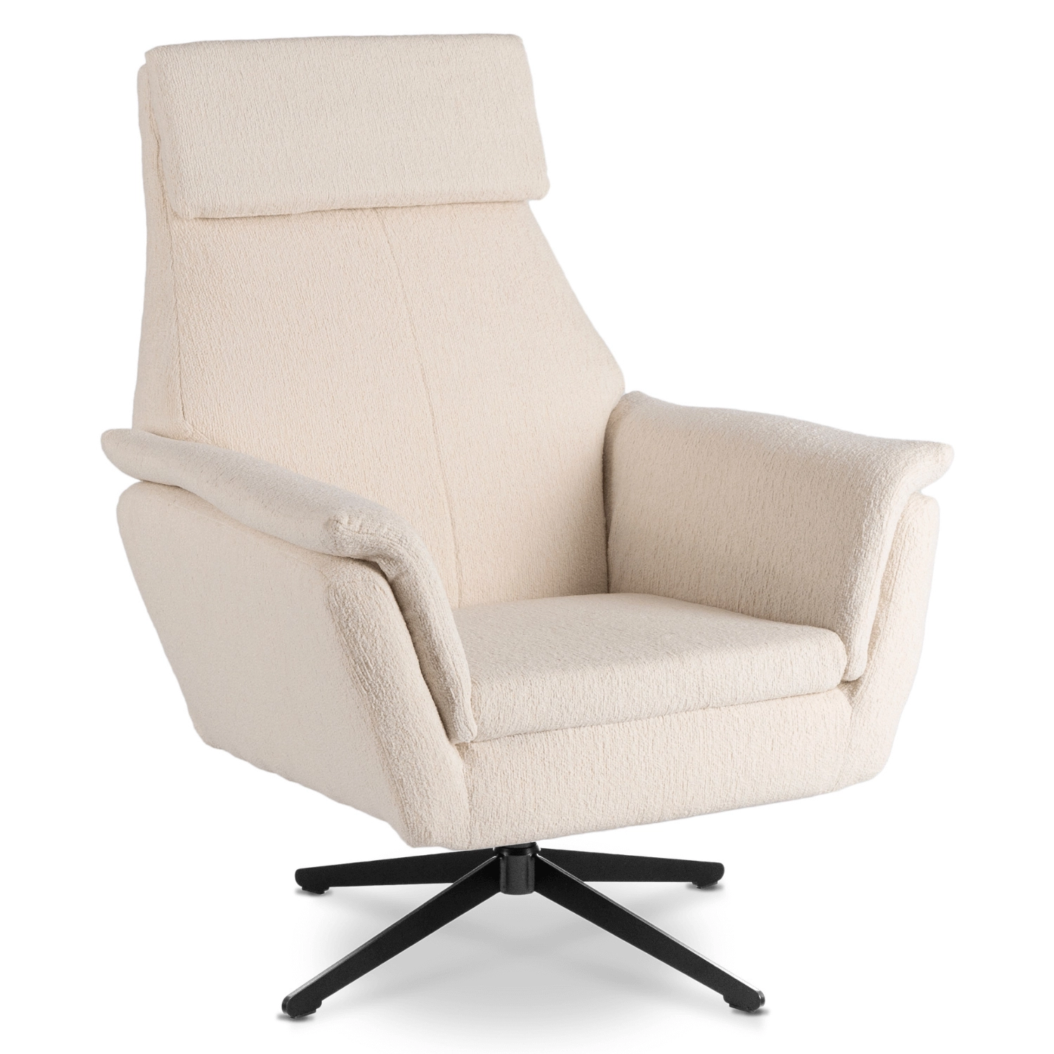 Drehbarer Loungesessel TERRY in Beige
