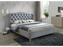 Bett aus Aspen-Samt