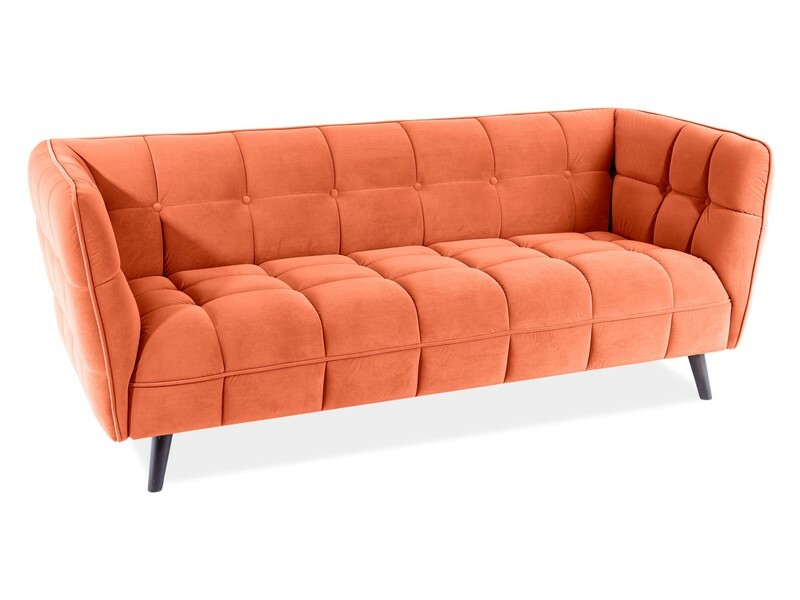 Castello Velvet 3 Sofa
