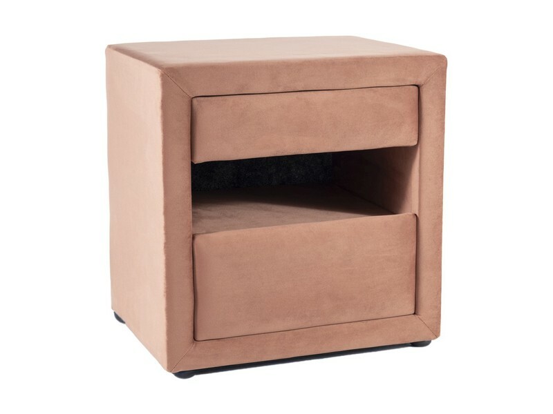 [ET003VRA] ET-003 Nachttisch aus Samt