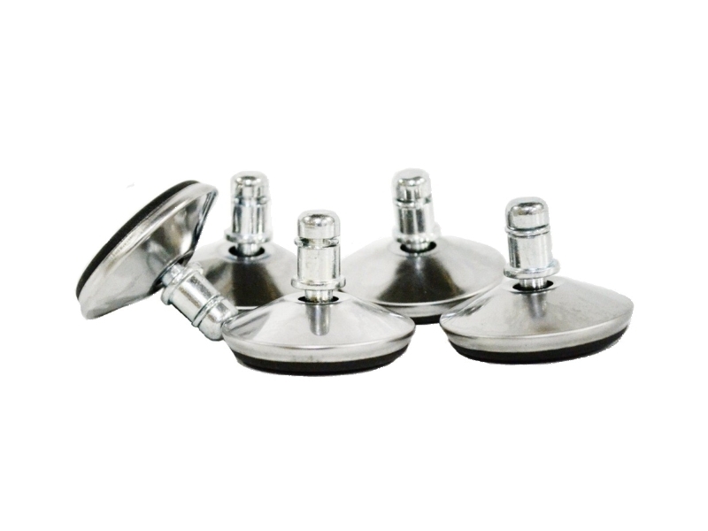 Set mit 5 Füßen für Drehstühle