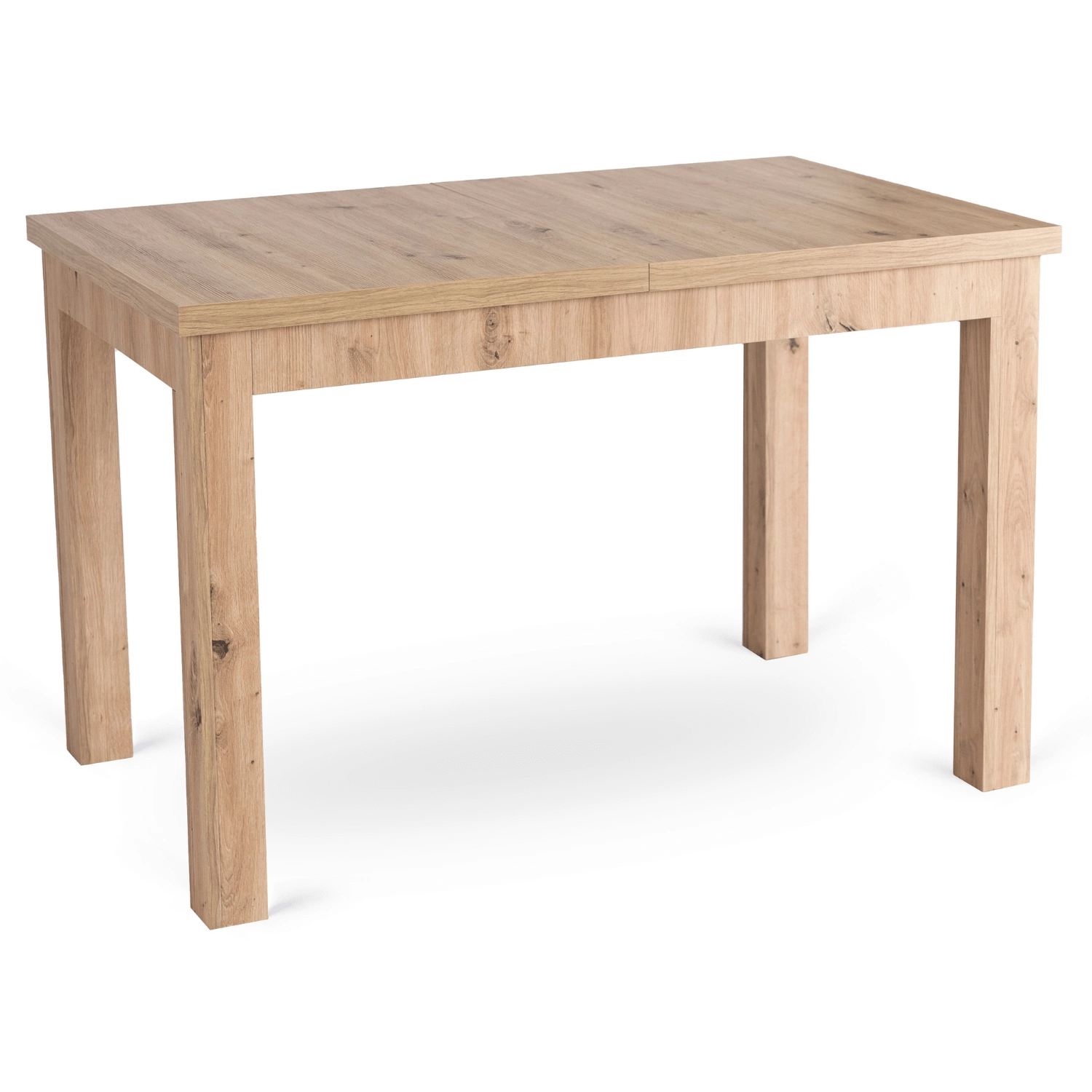 SKUBI ausziehbarer Tisch 120-160 cm Artisan Oak