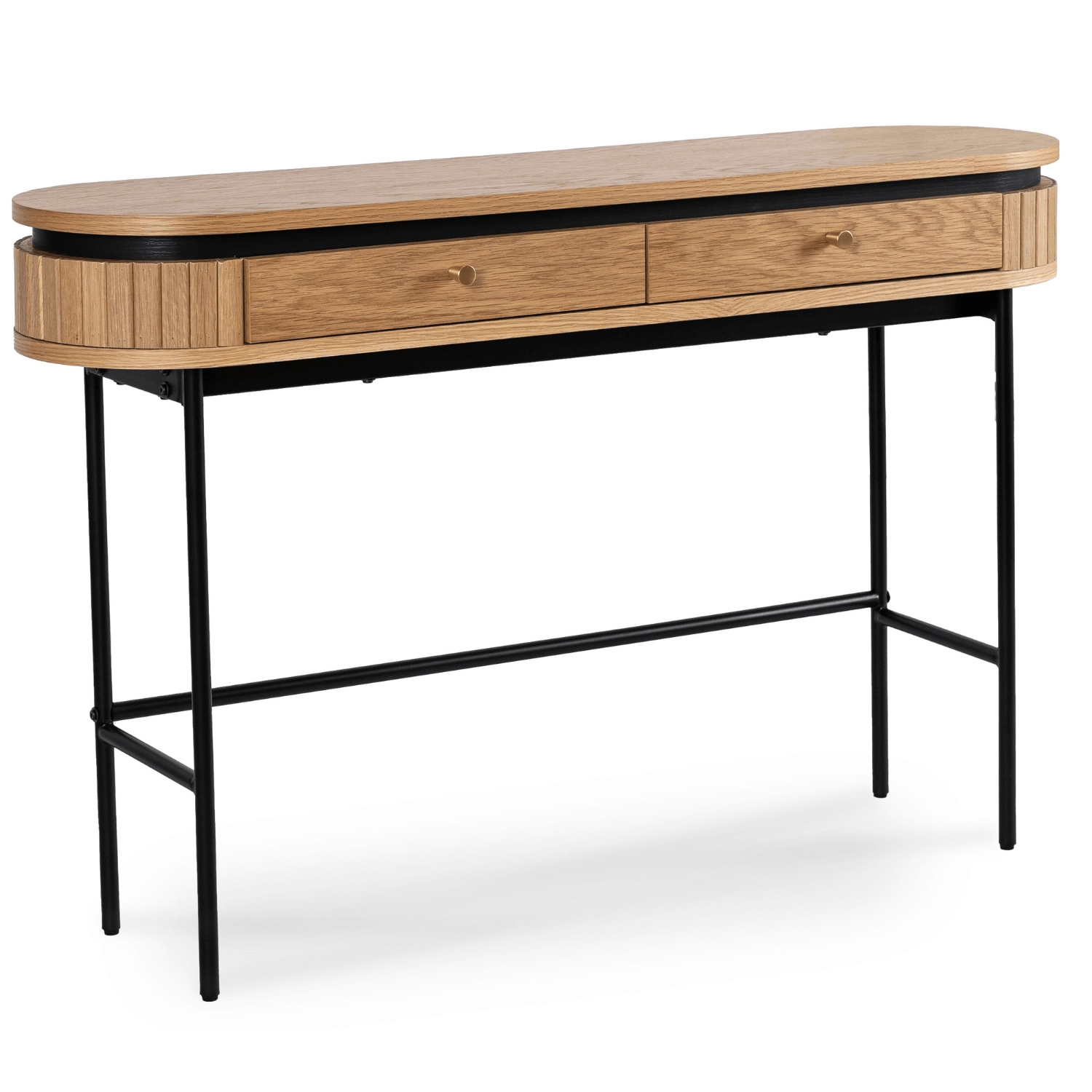 BECK Schminktisch aus gerippter Eiche