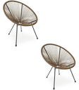 BRASIL Stuhl – Rattan x 2