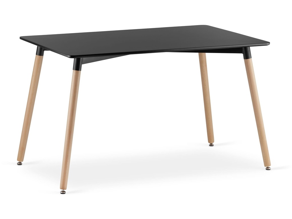 [model_3328_1-ADRIA-TRX12080] ADRIA Tisch 120cm x 80cm - Schwarz