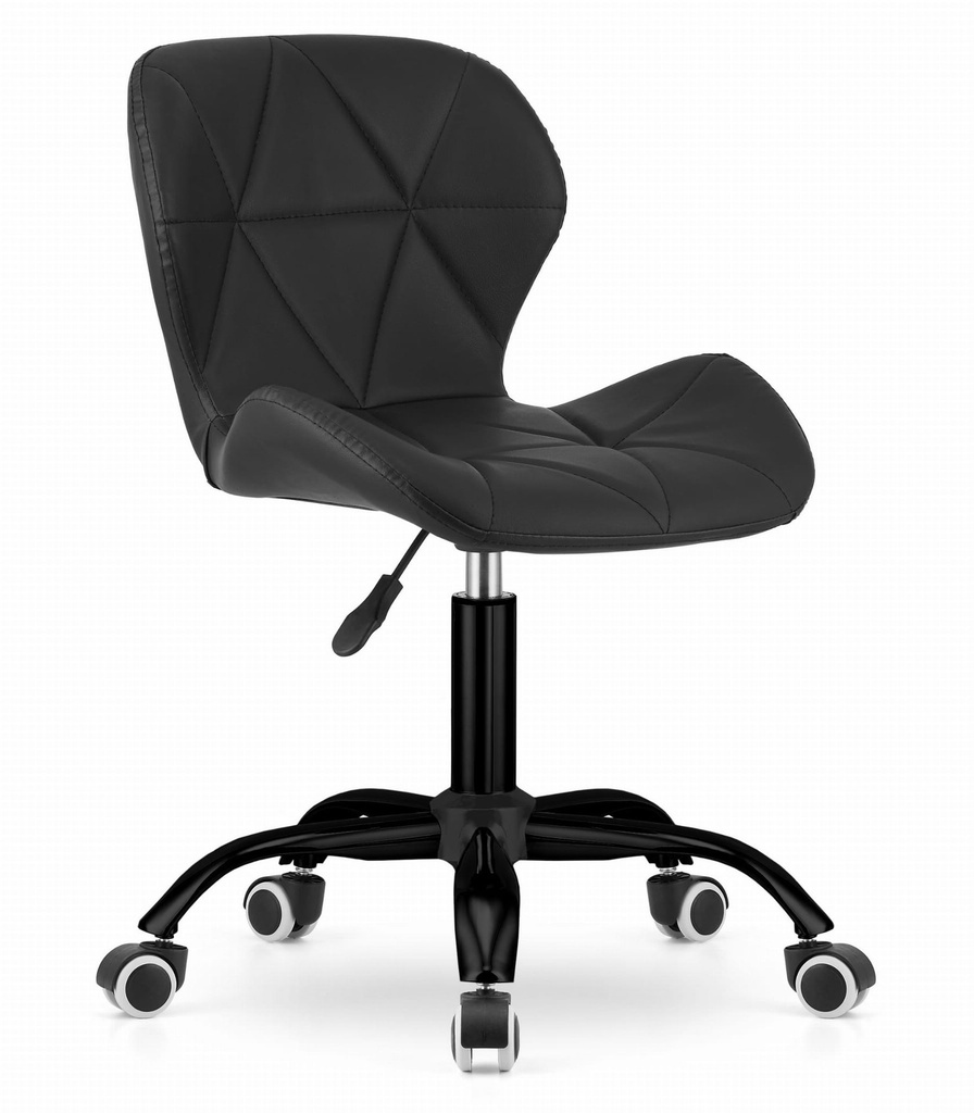 [model_3671_1] NOTO Drehstuhl, Kunstleder – Schwarz