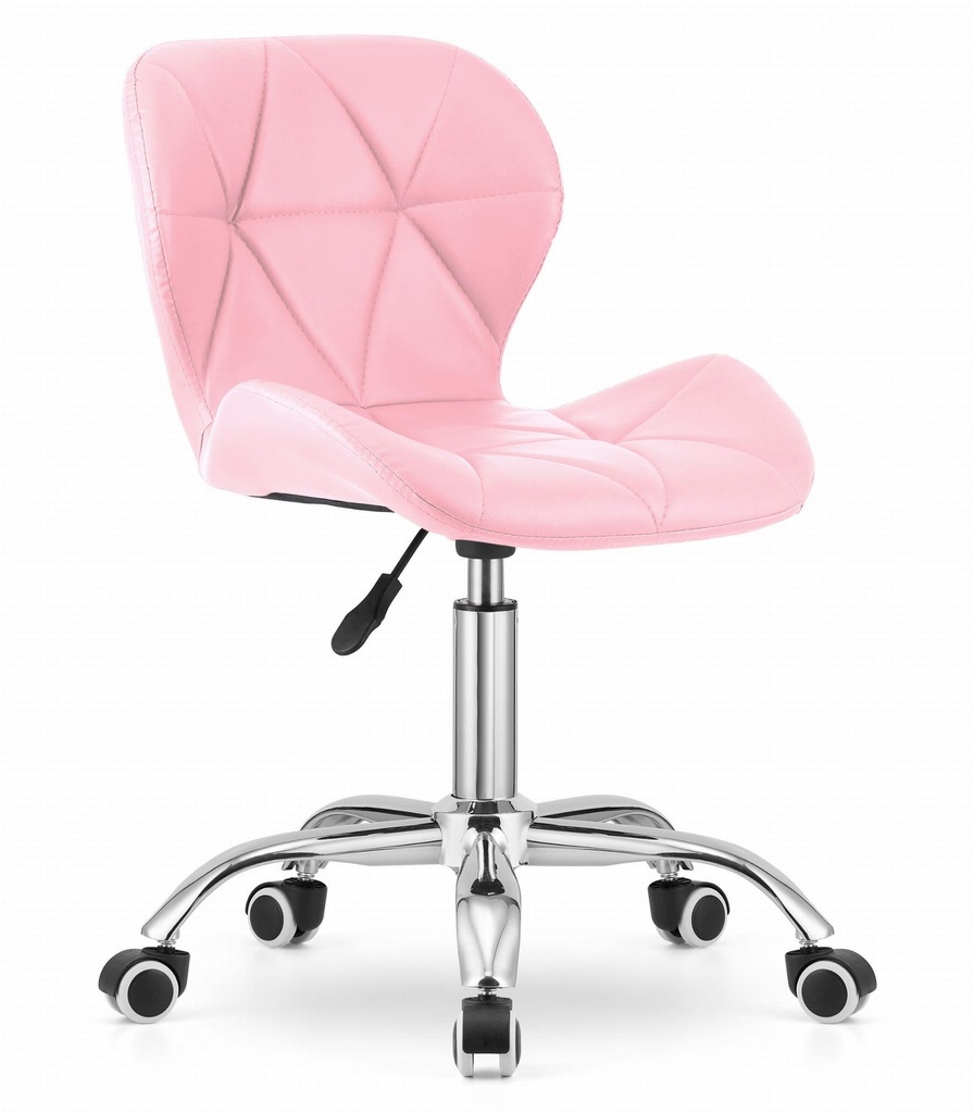 [model_3802_1-AVOLA-DORY21] AVOLA Drehstuhl, Öko-Leder – Rosa