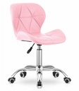 AVOLA Drehstuhl, Öko-Leder – Rosa