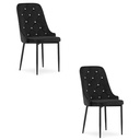 AMORE Stuhl - Schwarz x 2