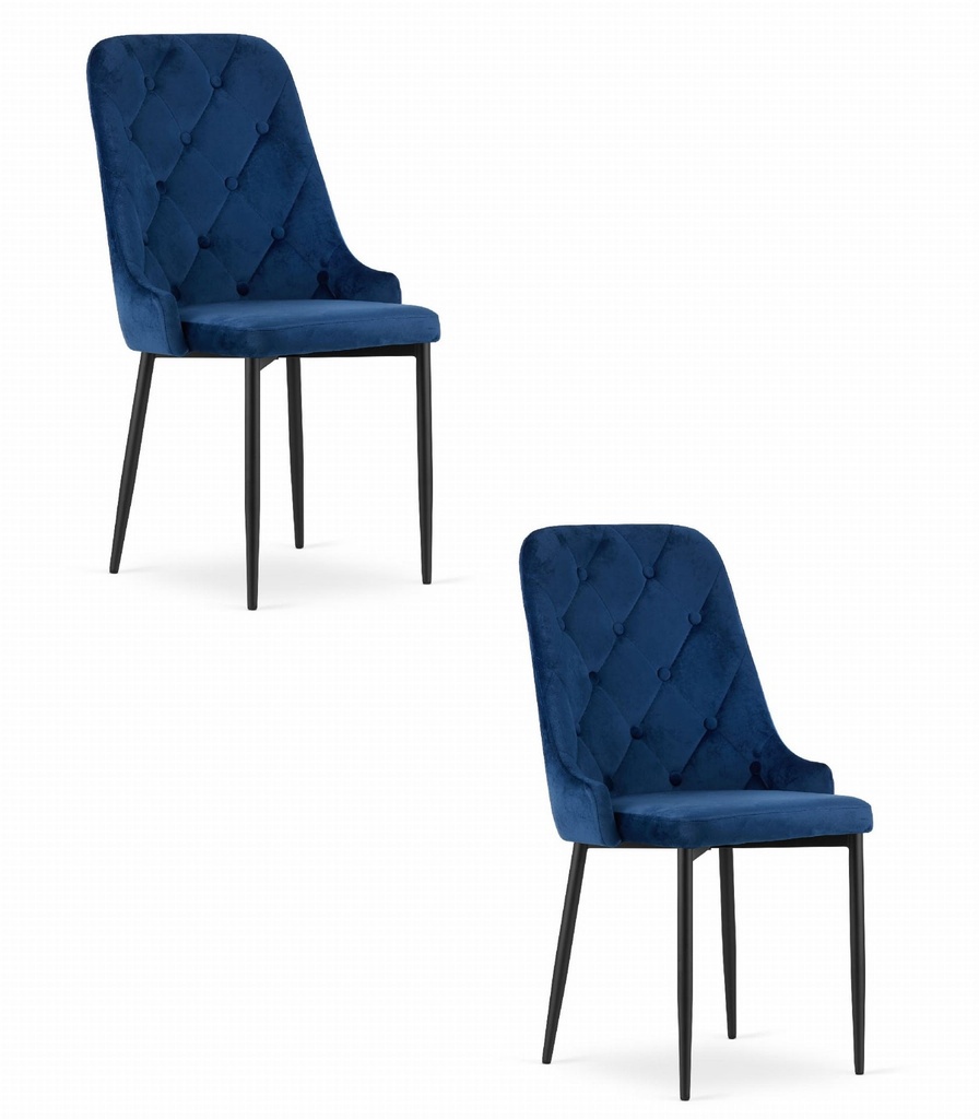 CAPRI Stuhl – Marineblau x 2