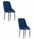 CAPRI Stuhl – Marineblau x 2